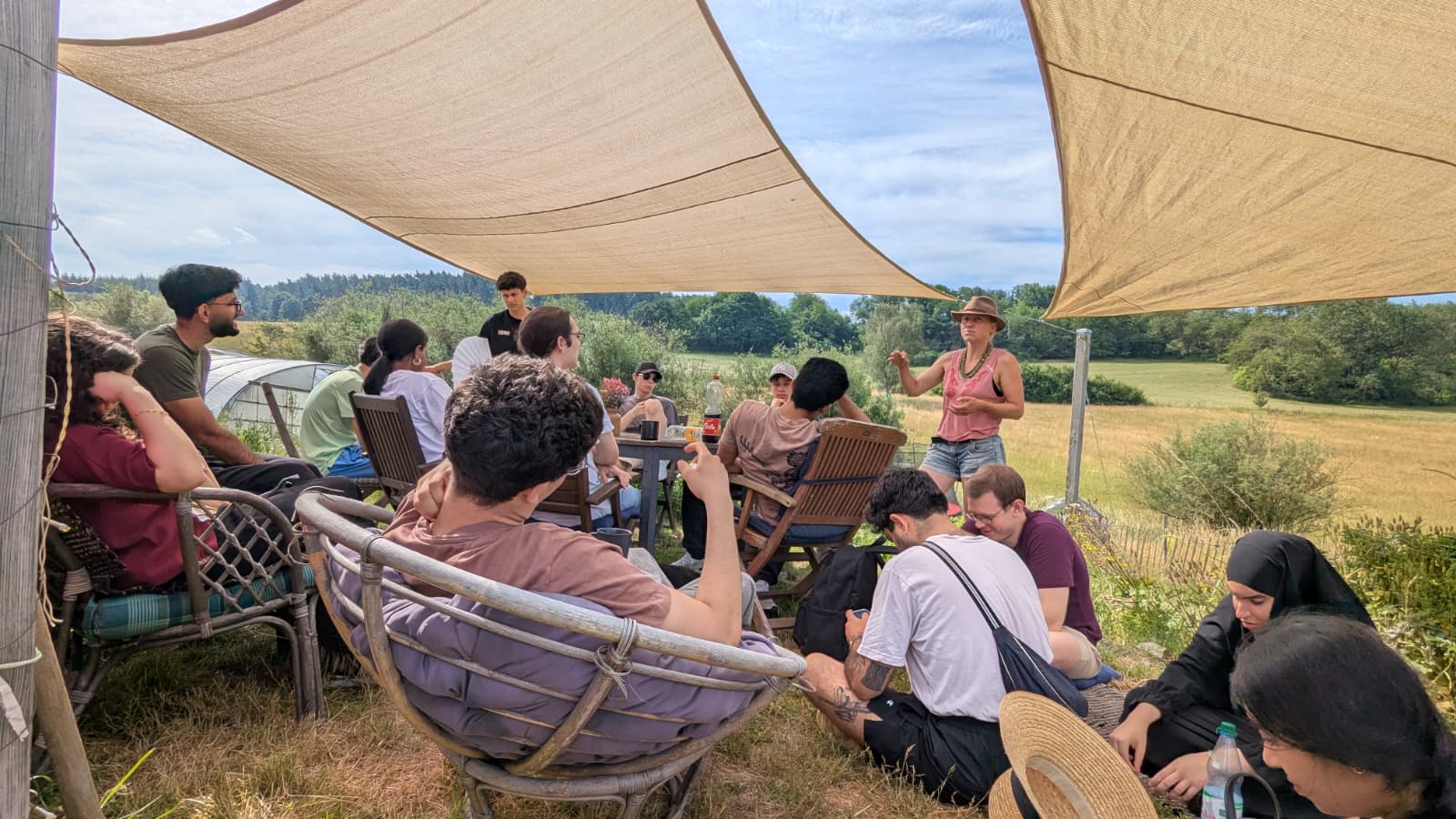 Besuch bei der Solidarischen Landwirtschaft in Neu-Anspach